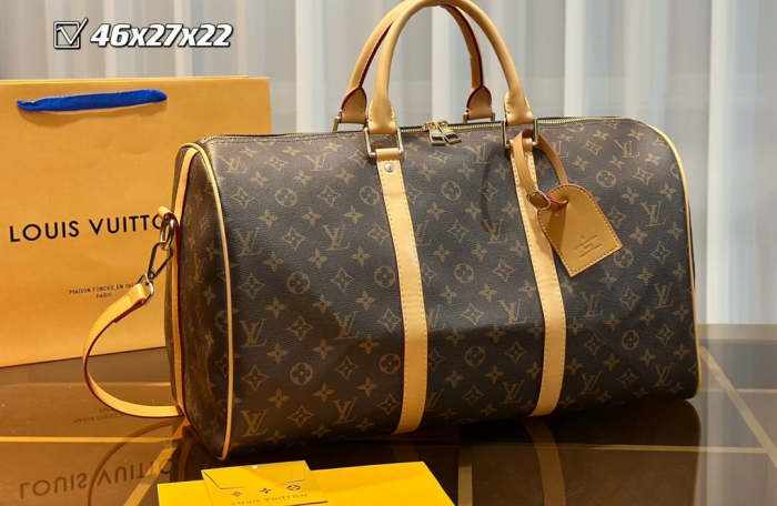 Split leather bag ,3A, size 46x27x22cm, 27x13x15cm, 19x10cm, 4 pieces for set, no box, B75-2835