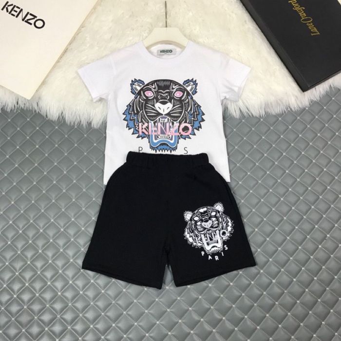 T-shirt + shorts  suit Kids set clothes, no box,CL25-900-901