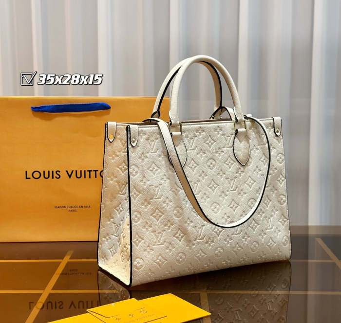 Split leather bag ,3A, size 35x28x15cm, 25x15x5cm, 19x10cm, 3 pieces for set, no box, B75-2840