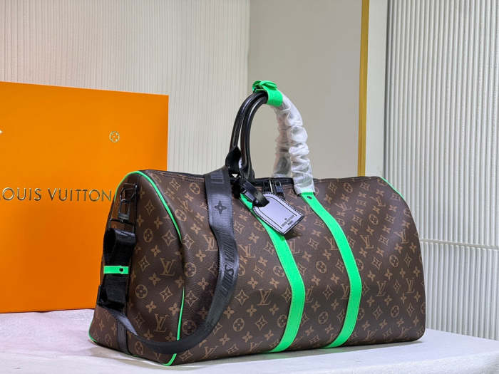 Keepall Leather  bag ,5A , size 50x29x23cm ,no box,  B110-140