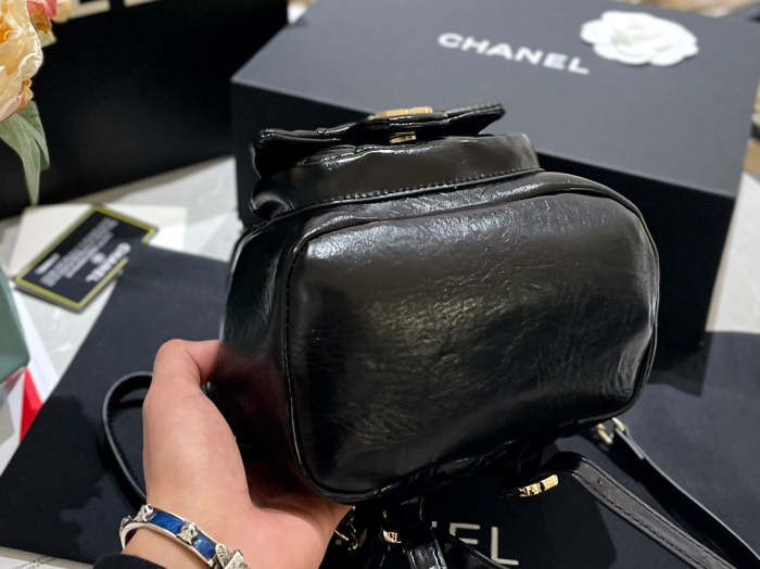 Split leather bag, 3A, size 17*18*12cm, no box, B68-5970
