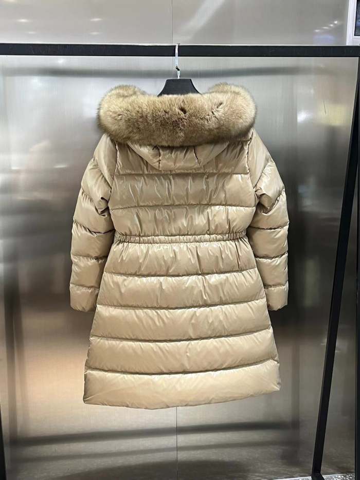 Women's winter thick white duck down jacket coat, CL200-32