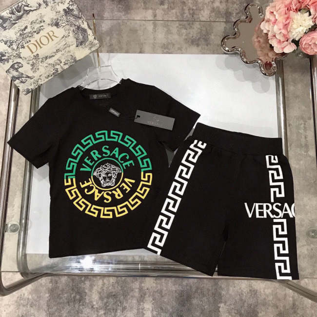 T-shirt + shorts suit Kids set clothes, no box, CL25-894-897