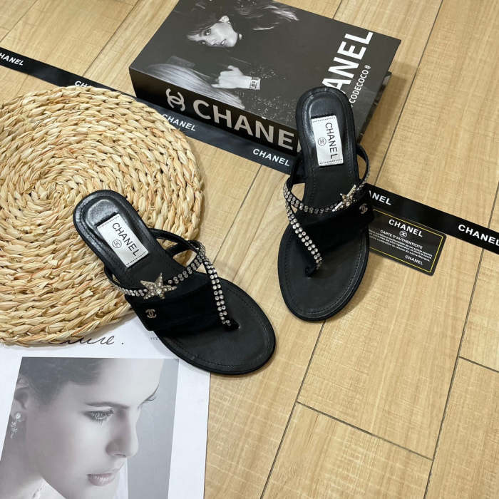 Flat leather sandals slippers , size 34-41, SS60-1990