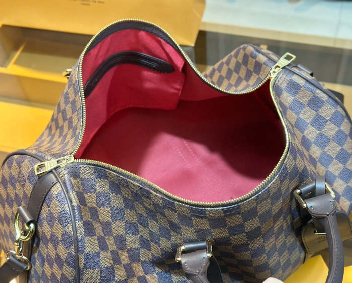Split leather bag ,3A, size 46x27x22cm, 27x13x15cm, 19x10cm, 4 pieces for set, no box, B75-2834