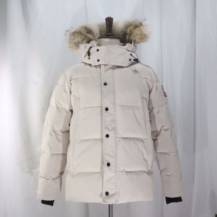 winter thick white duck down jacket, CL200-1-3