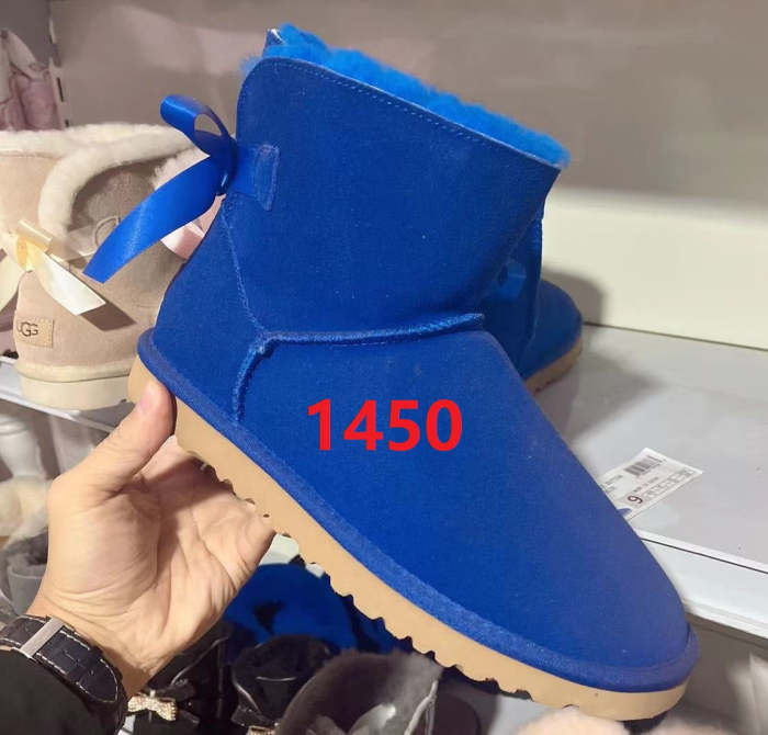 Women flat snow boots shoes, wih box, size 35-44, SS50-1446-1452