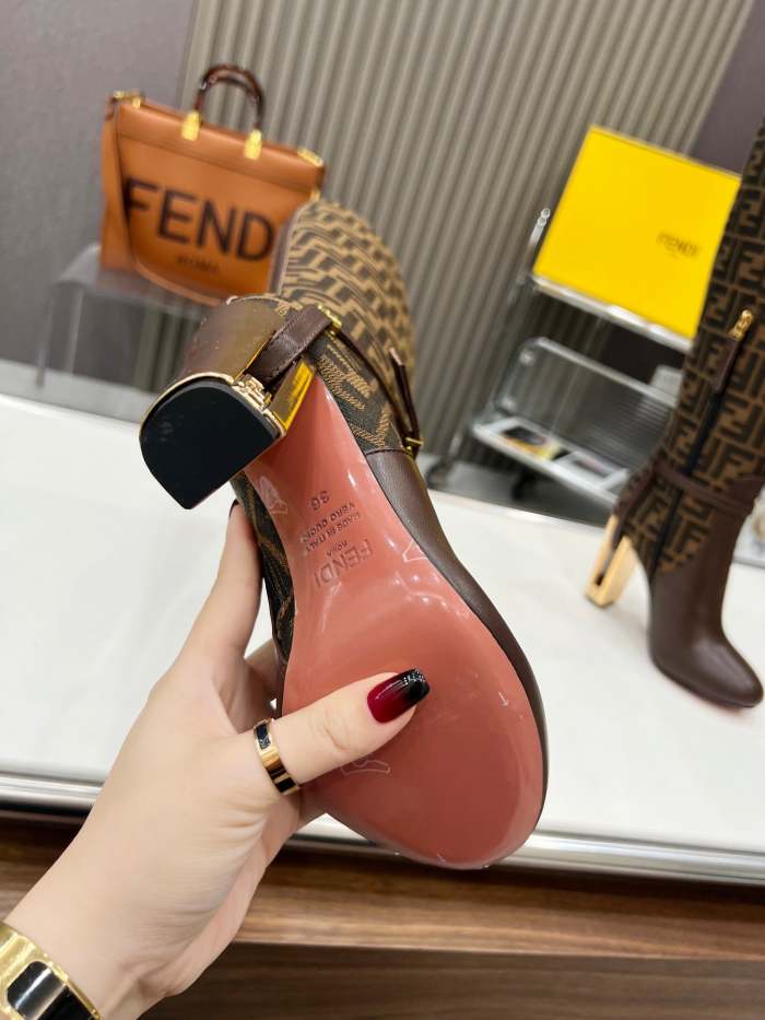 Women heel boot shoes , Heel 10cm, size 35-43, SS150-96