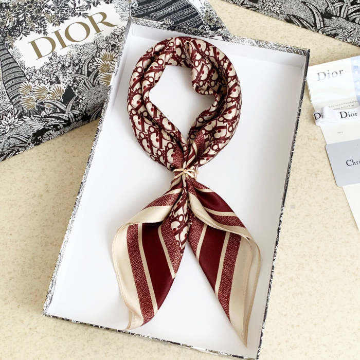 Cotton silk scarf, size 70*70cm, SF20-113-118