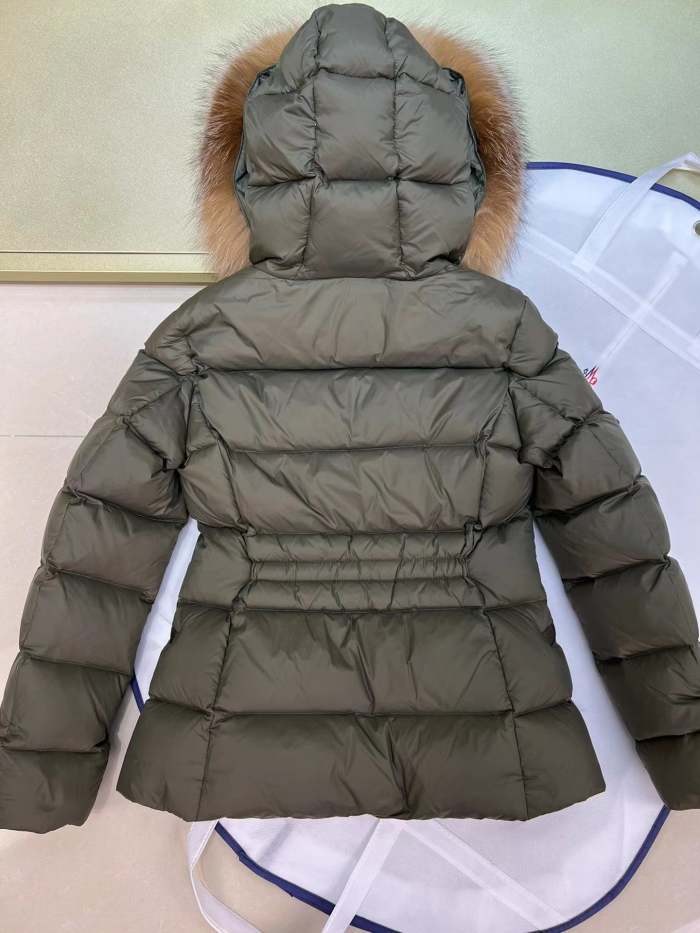 Women's winter thick white duck down jacket coat, CL158-69