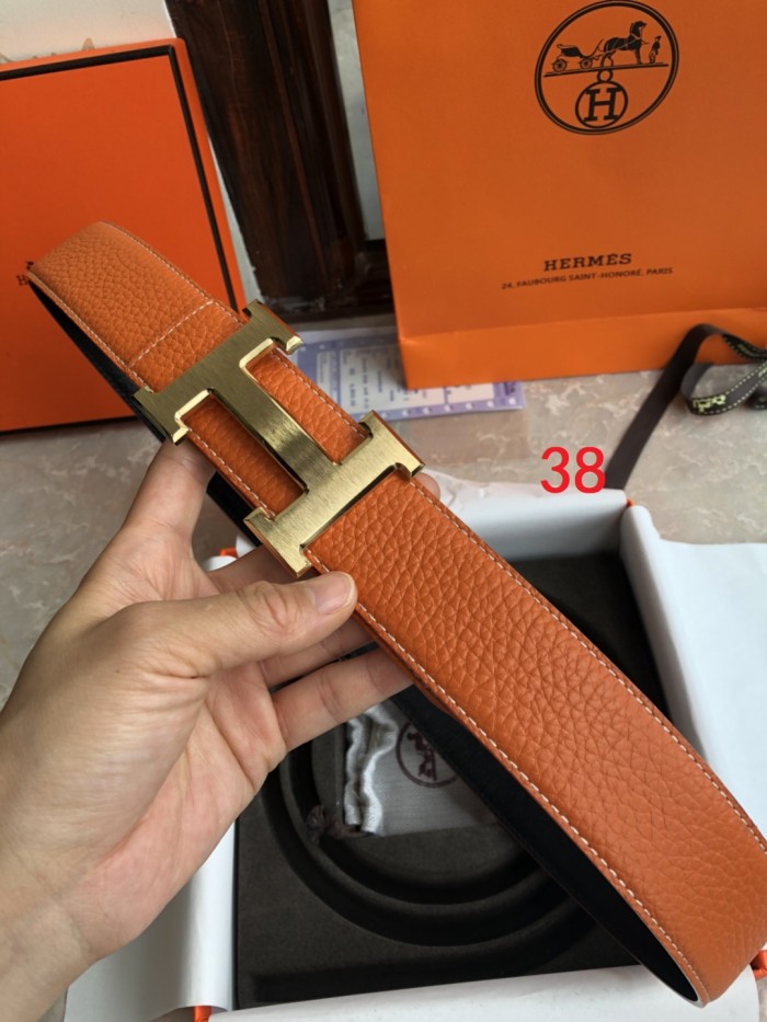 5A  leather belt, with box, BLT42-38-39