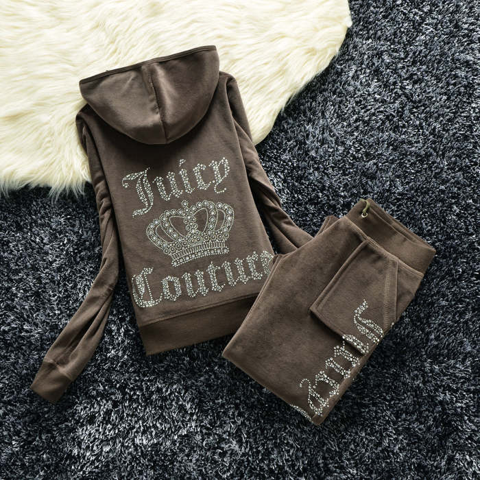 Women's fashion jacket pants velvet sports suit clothes , CL78-70-82