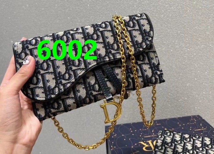 canvas and split leather bag, 4A, size 19x10x3cm, no box, B68-6002