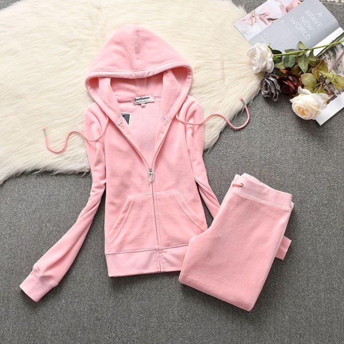 Women's fashion jacket pants velvet sports suit clothes , CL68-239-246