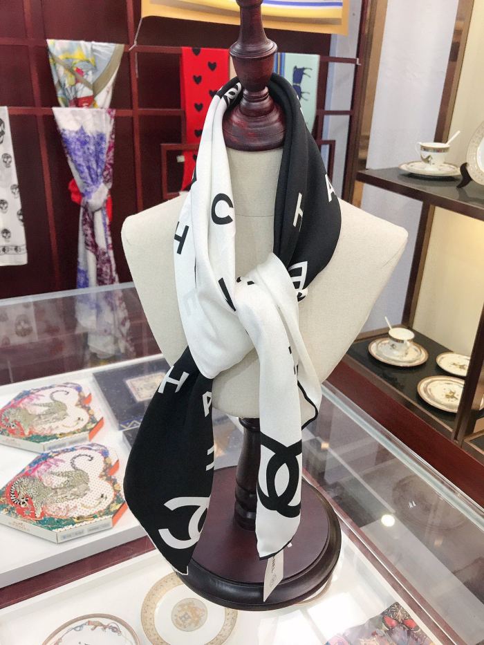 Cotton silk scarf, size 90*90cm, SF20-93