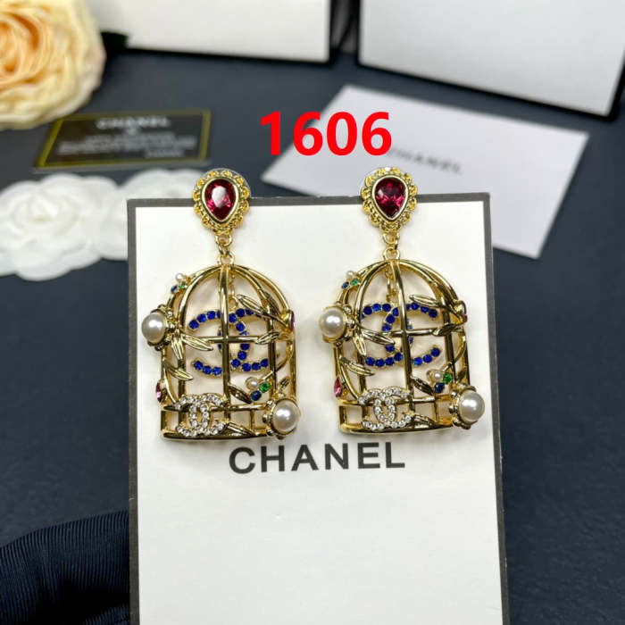 Earring  jewelry , with box,  J25-1606