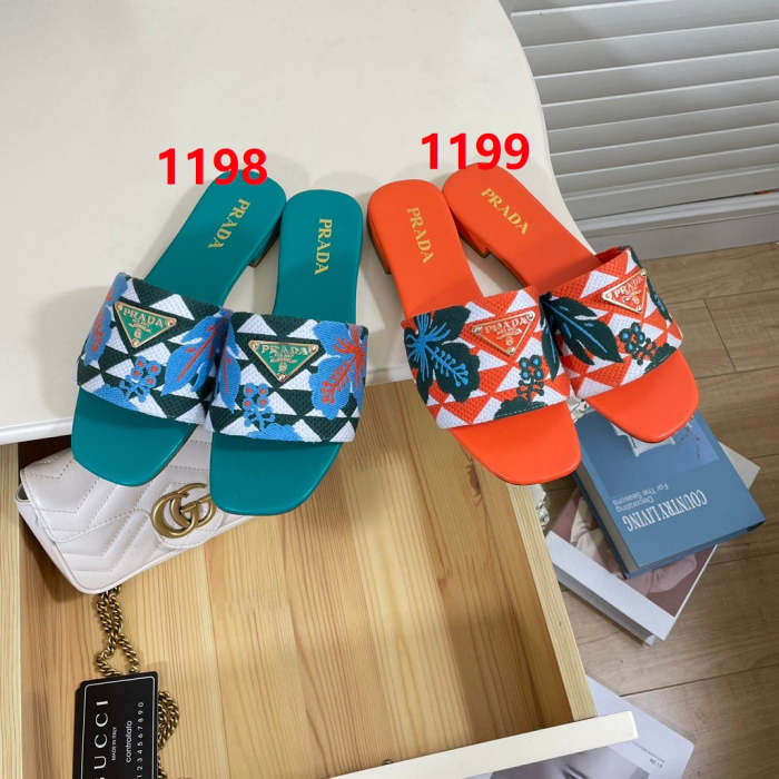 Women's Flat slippers shoes , size 35-42 ,SS50-1198-1199