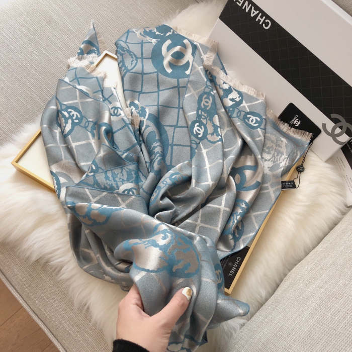Cotton silk scarf, size 180*70cm, SF20-75-82
