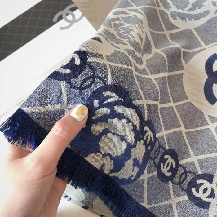 Cotton silk scarf, size 180*70cm, SF20-75-82
