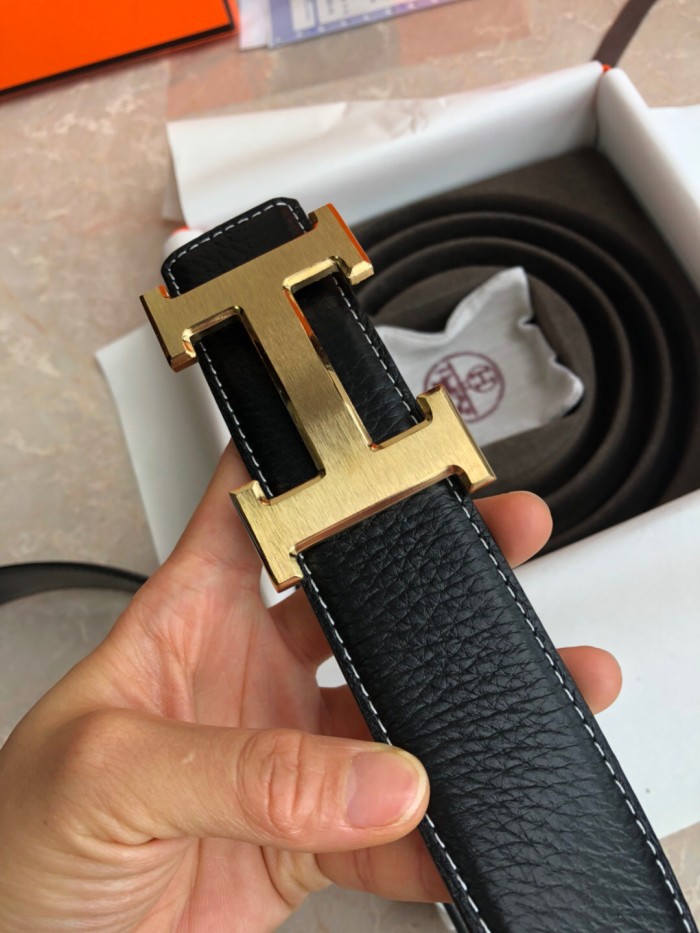 5A  leather belt, with box, BLT42-32-33