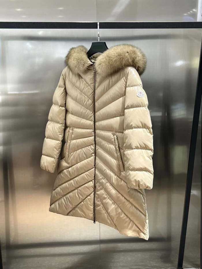 Women's winter thick white duck down jacket coat, CL200-32