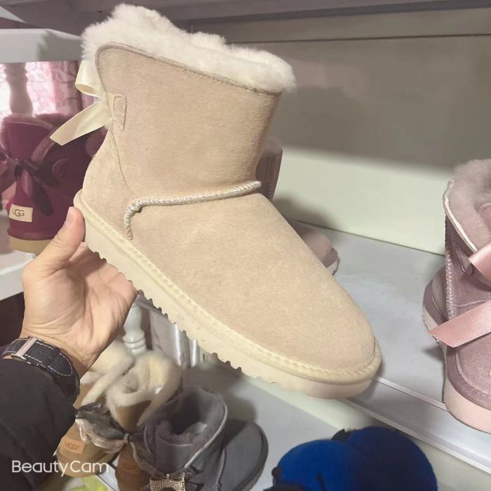 Women flat snow boots shoes, wih box, size 35-44, SS50-1446-1452