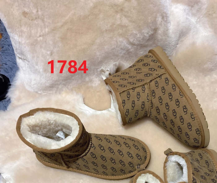 Adult  kids family flat snow boots shoes, wih box, size 25-44, SS70-1783-1784