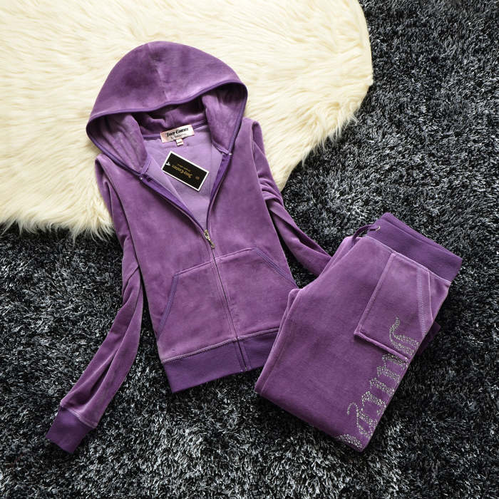 Women's fashion jacket pants velvet sports suit clothes , CL78-70-82