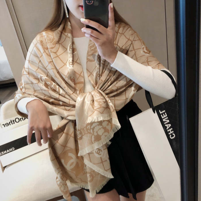 Cotton silk scarf, size 180*70cm, SF20-75-82