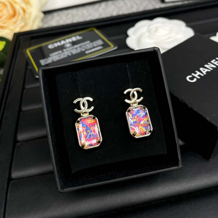 Earring  jewelry , with box,  J25-1541