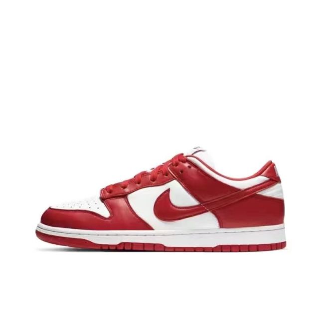 AJ leather sport sneakers shoes white red , size 36-46, SS80-452