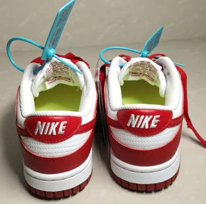 AJ  leather sport sneakers shoes white red , size 36-46, SS80-453