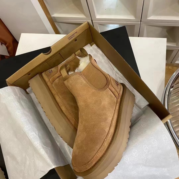 Women flat snow boots shoes, size 35-42, SS70-1811-1812