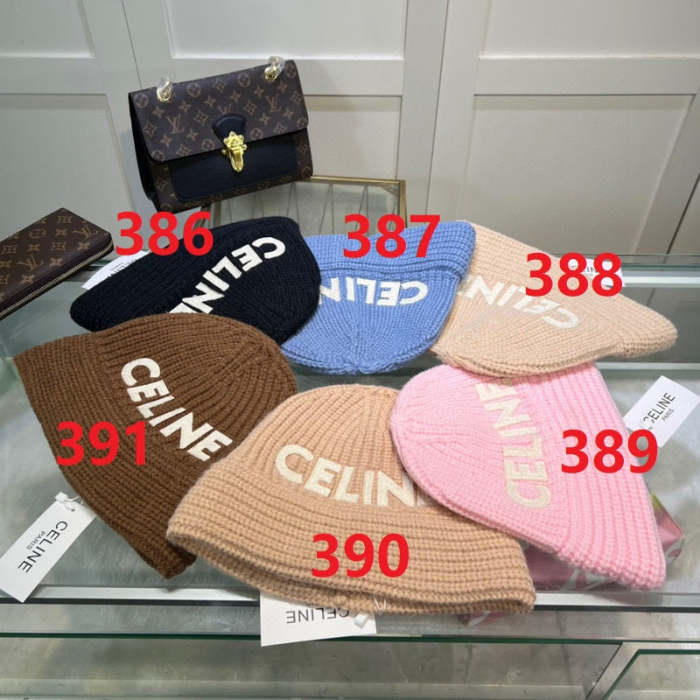 cashmere cotton hat ,no box. HX25-386-391