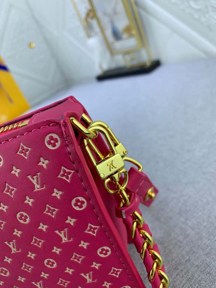 Split Leather  bag ,5A , size 21.5x12.5x5cm ,no box,  B110-134