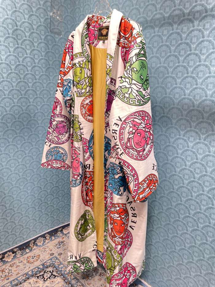 Cottton long bathrobe for men and women,  CL110-98