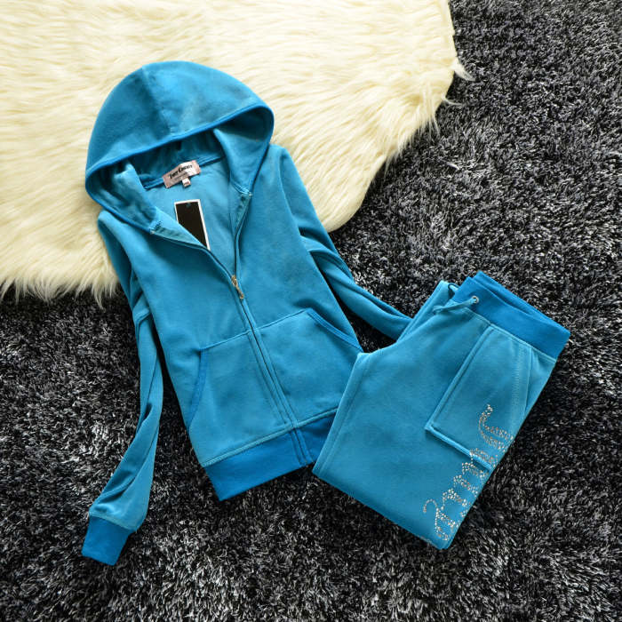 Women's fashion jacket pants velvet sports suit clothes , CL78-70-82