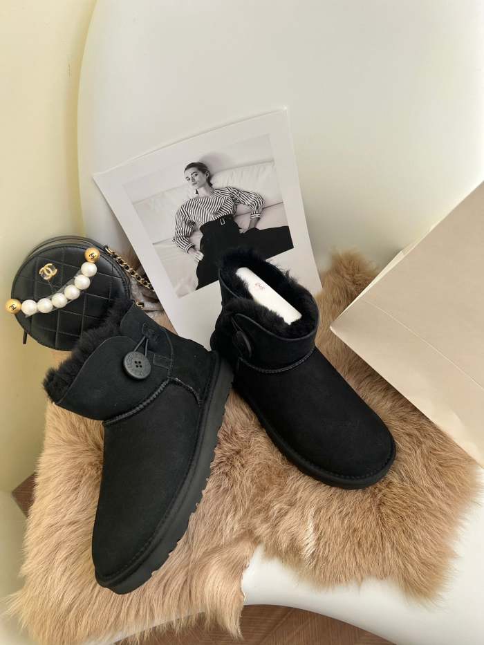 Women flat snow boots shoes, wih box, size 35-41, SS50-1395-1400