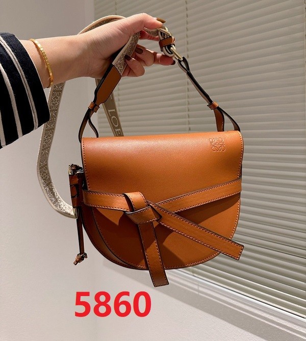 Split leather bag , 3A, no box, size 24X20cm , B68-5859-5860
