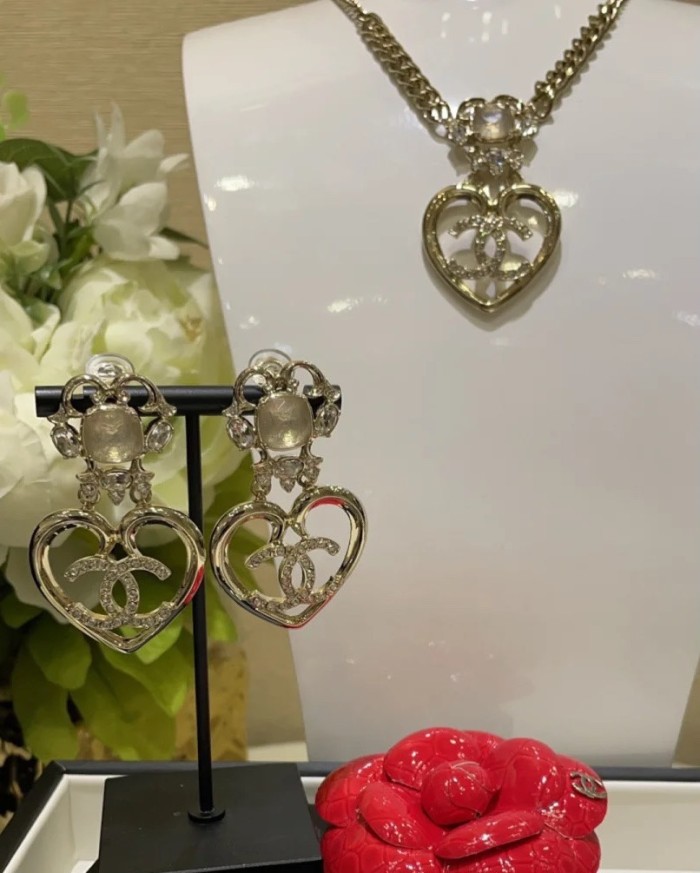 Necklace earring jewelry ,with box,  J25-1692-1693