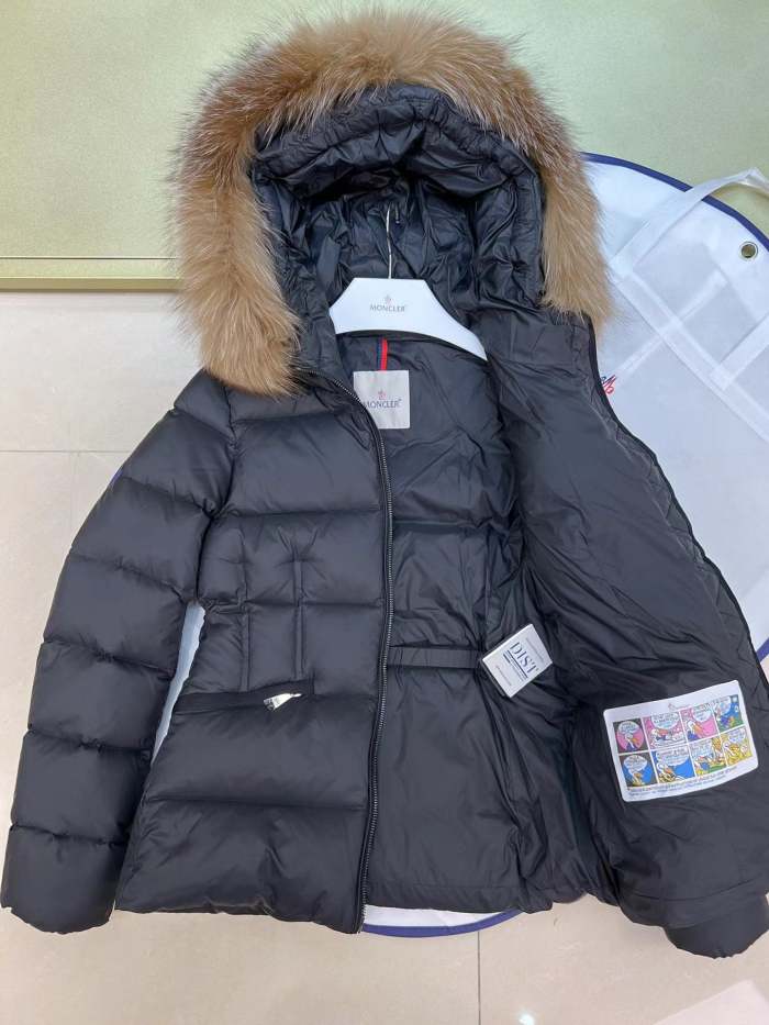 Women's winter thick white duck down jacket coat, CL158-69