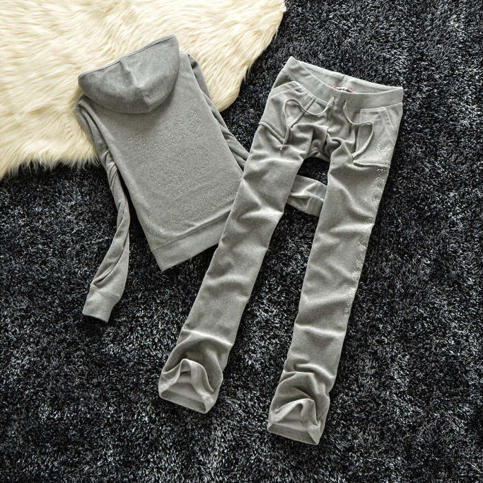 Women's fashion jacket pants velvet sports suit clothes , CL78-70-82