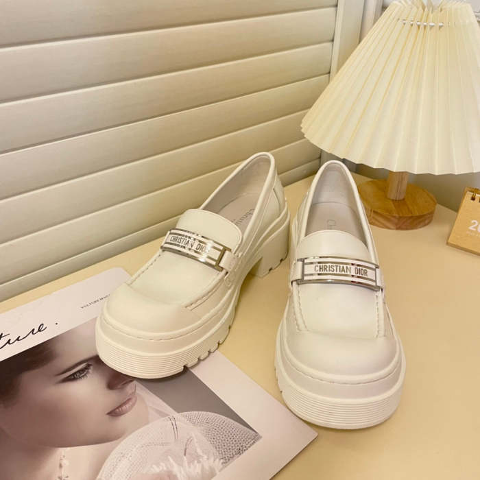 women chunky heel loafers shoes, size 35-40, SS70-1550-1551