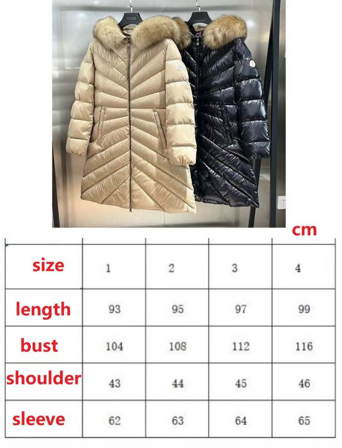 Women's winter thick white duck down jacket coat, CL200-31