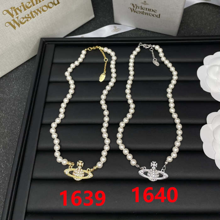 Necklace jewelry ,with box,  J25-1639-1640