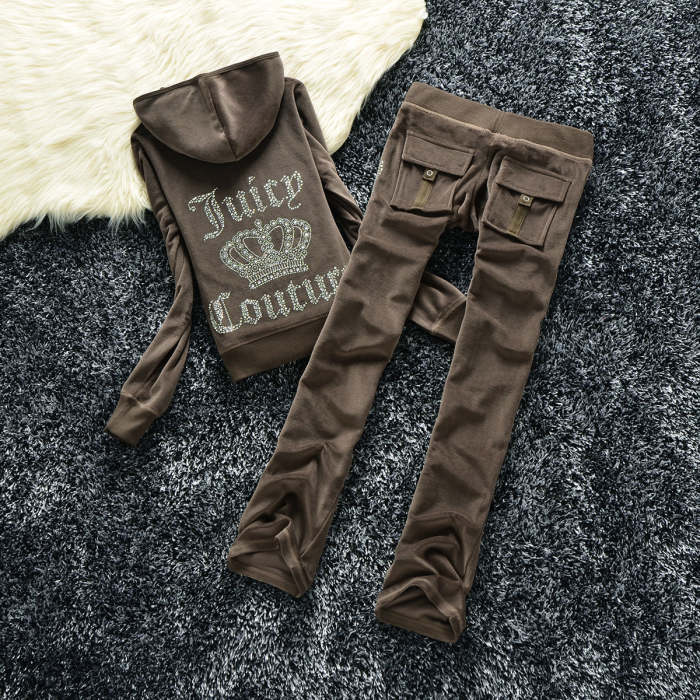 Women's fashion jacket pants velvet sports suit clothes , CL78-70-82