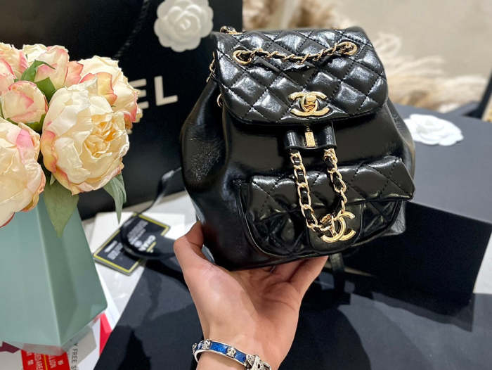 Split leather bag, 3A, size 17*18*12cm, no box, B68-5970