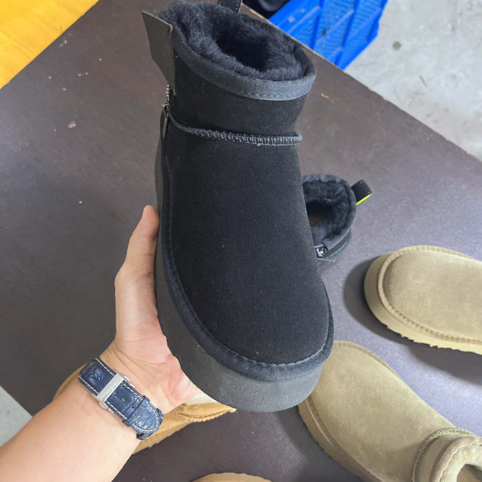 Women flat snow boots shoes, size 35-43, SS70-1808-1810