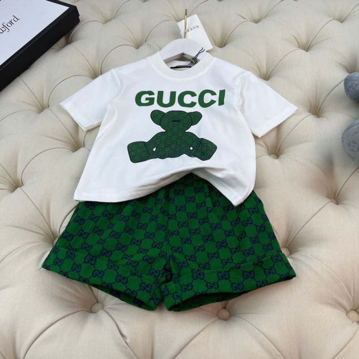 T-shirt + Shorts suit Kids set clothes, no box, CL25-893