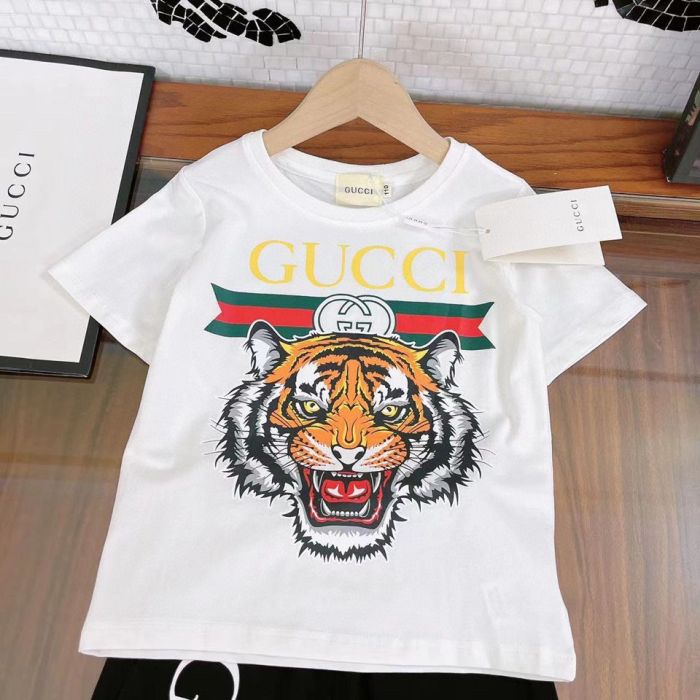 T-shirt + shorts  suit Kids set clothes, no box, CL25-929-930